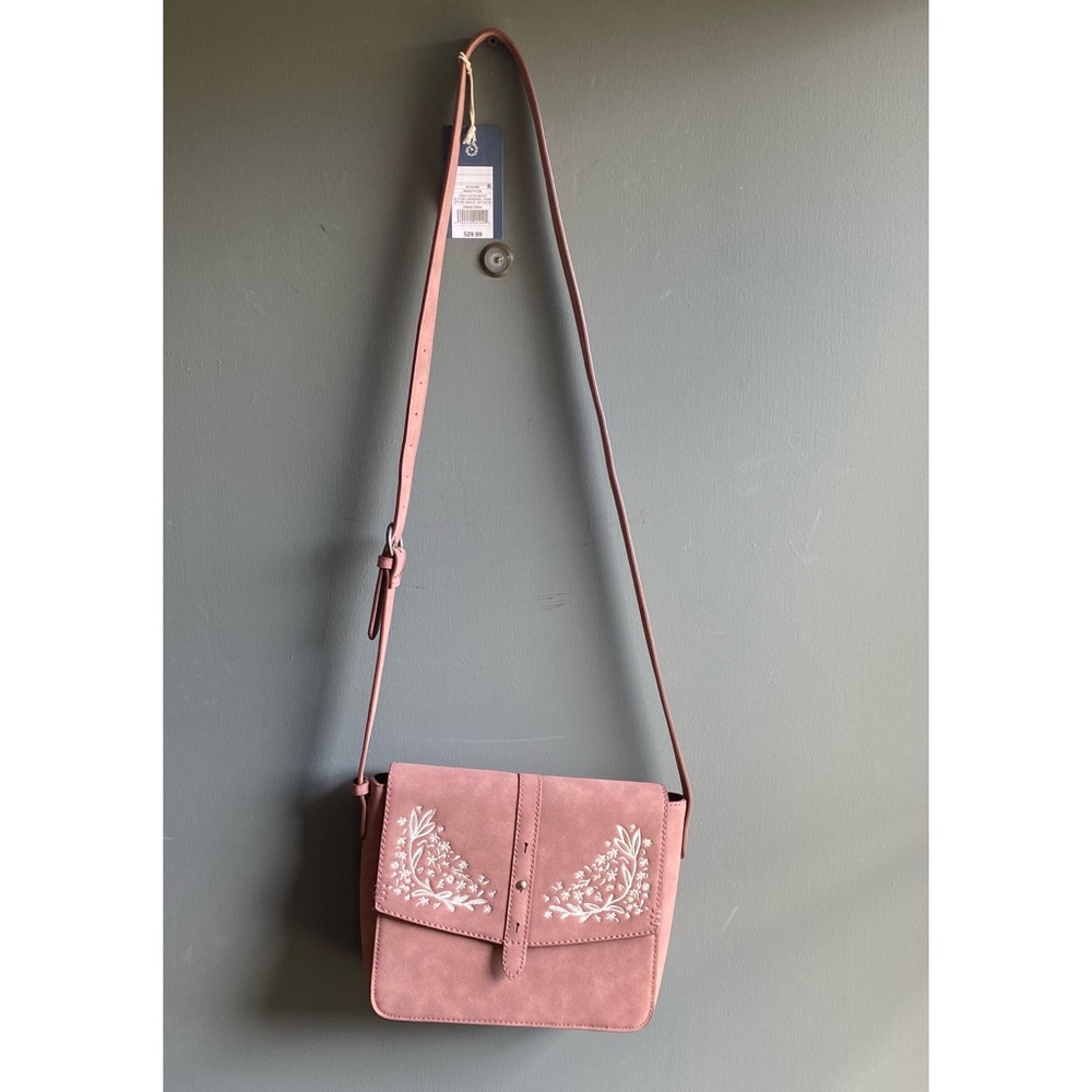 Mauve crossbody purse